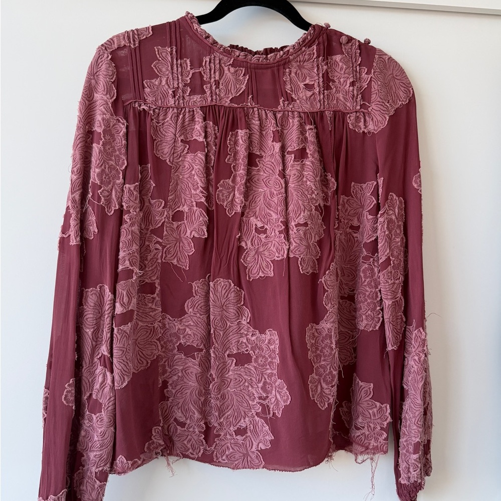 Wilfred mauve Lace Women's Top